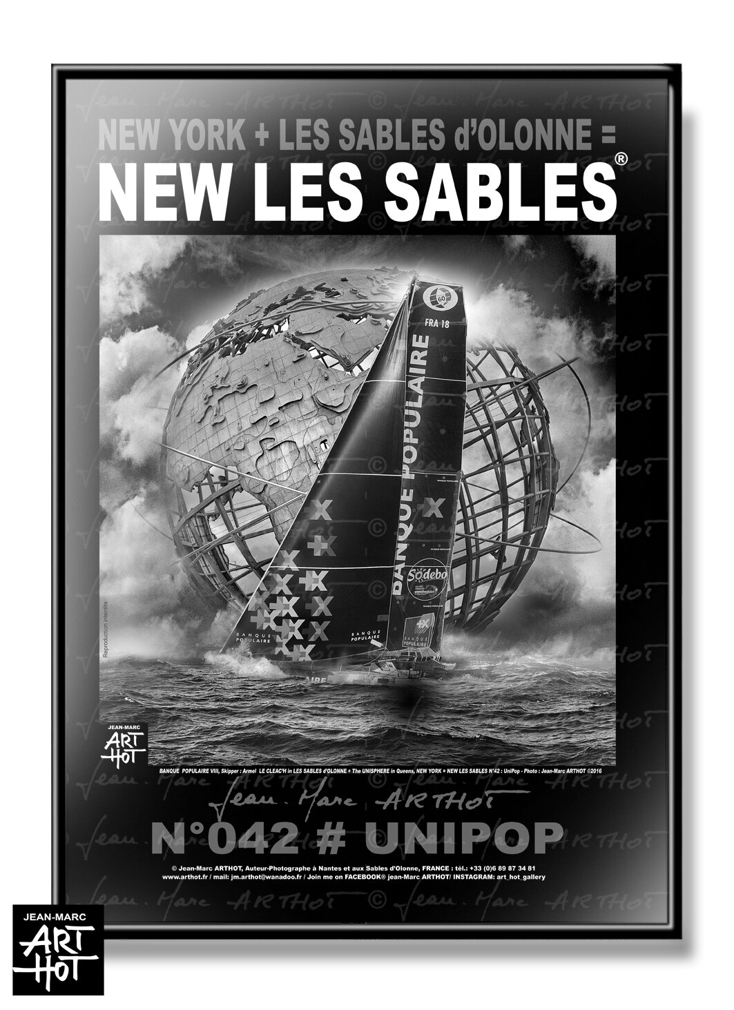 arthot-photo-art-b&w-new-york-vendee-sables-olonne-newlessables-042-voilier-banque-populaire-AFFICHE